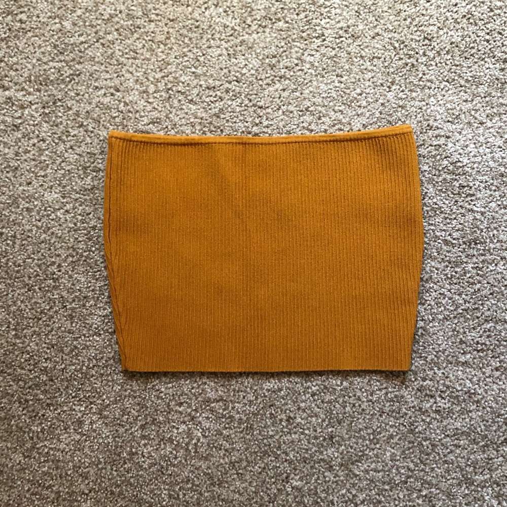 🌻Mustard Tube Top🌻
